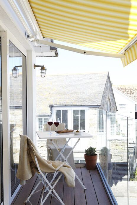 St Ives Seaview Studio - balcony