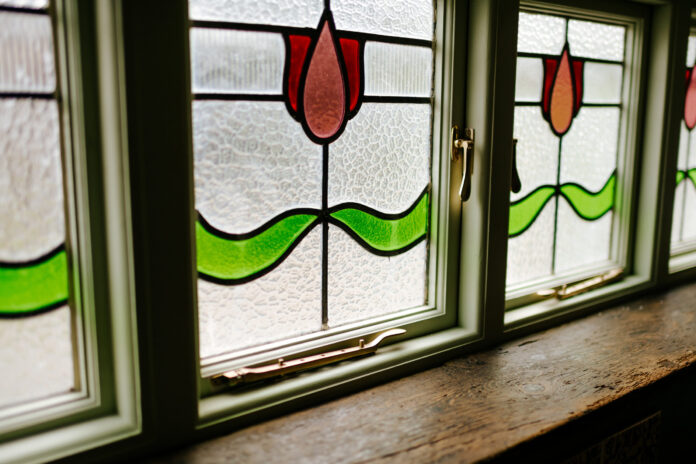Brecon Beacons Hideaway - stain glass
