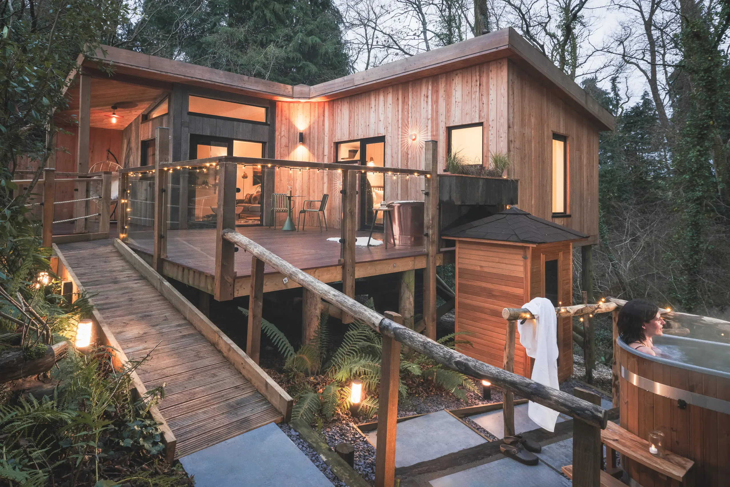 Boutique Glamping Somerset - The Lodge