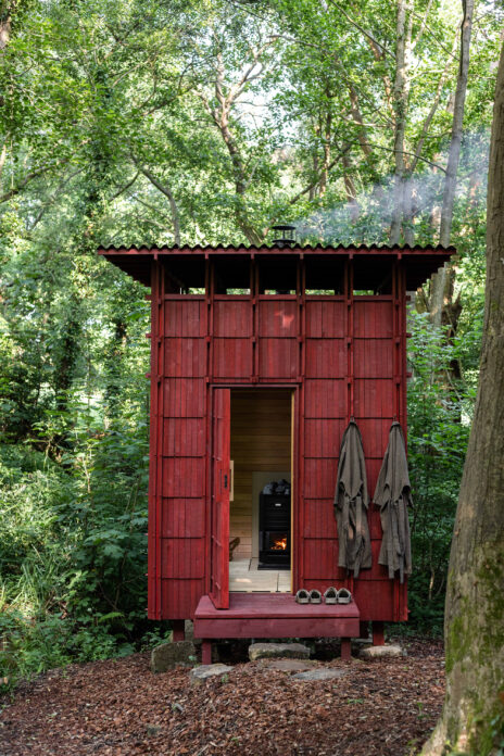 Copse Cabins Sauna
