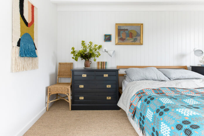 Bedroom at The Cob, Bude