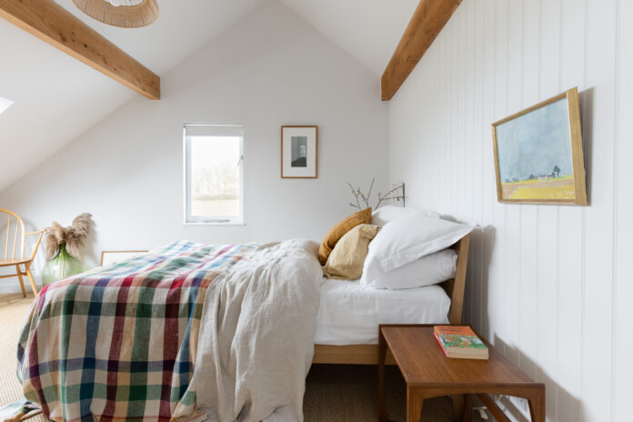Bedroom at The Farmhouse, Bude