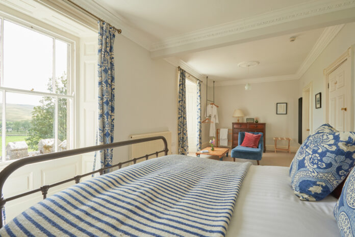 Bedroom at Brownber Hall, Cumbria