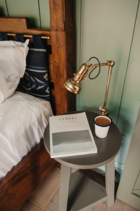 Bedside table at Ukai Cove Valley