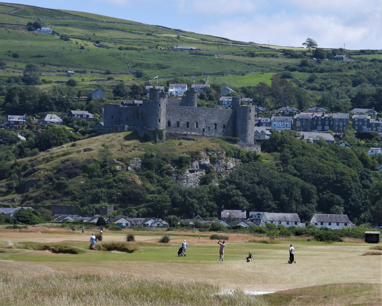 Harlech Castle by Huw Edwards via Unsplash