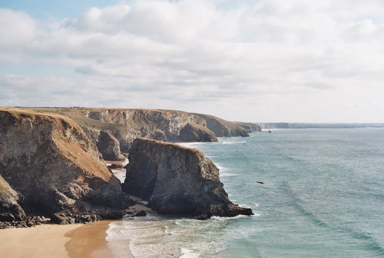 Bedruthan Steps by Lily Plume