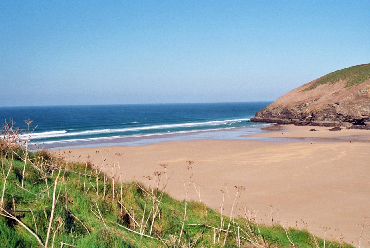 Mawgan Porth Beach by Lily Plume