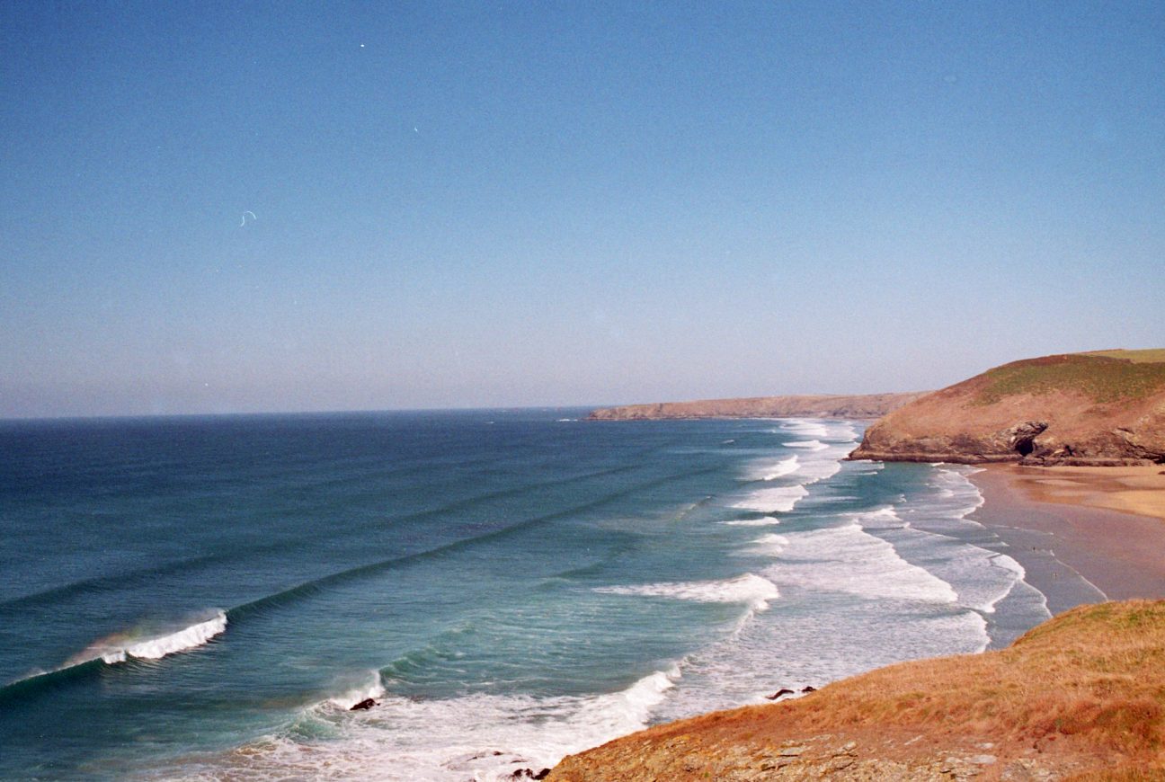 Mawgan Porth Beach by Lily Plume