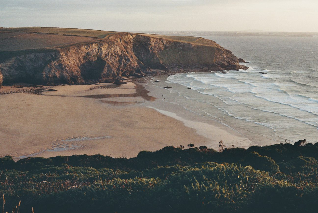 Mawgan Porth Beach by Lily Plume