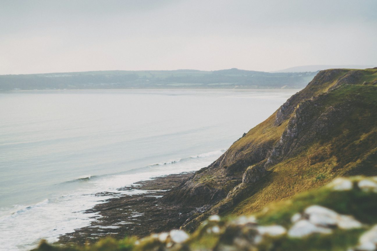 Three Cliffs Bay by Jamie Chapman via Unsplash