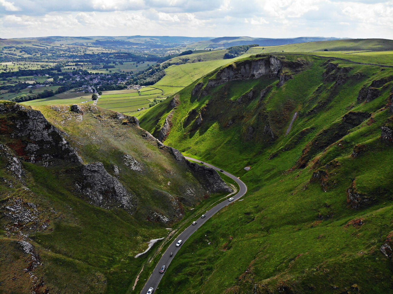 Winnats Pass via Unsplash